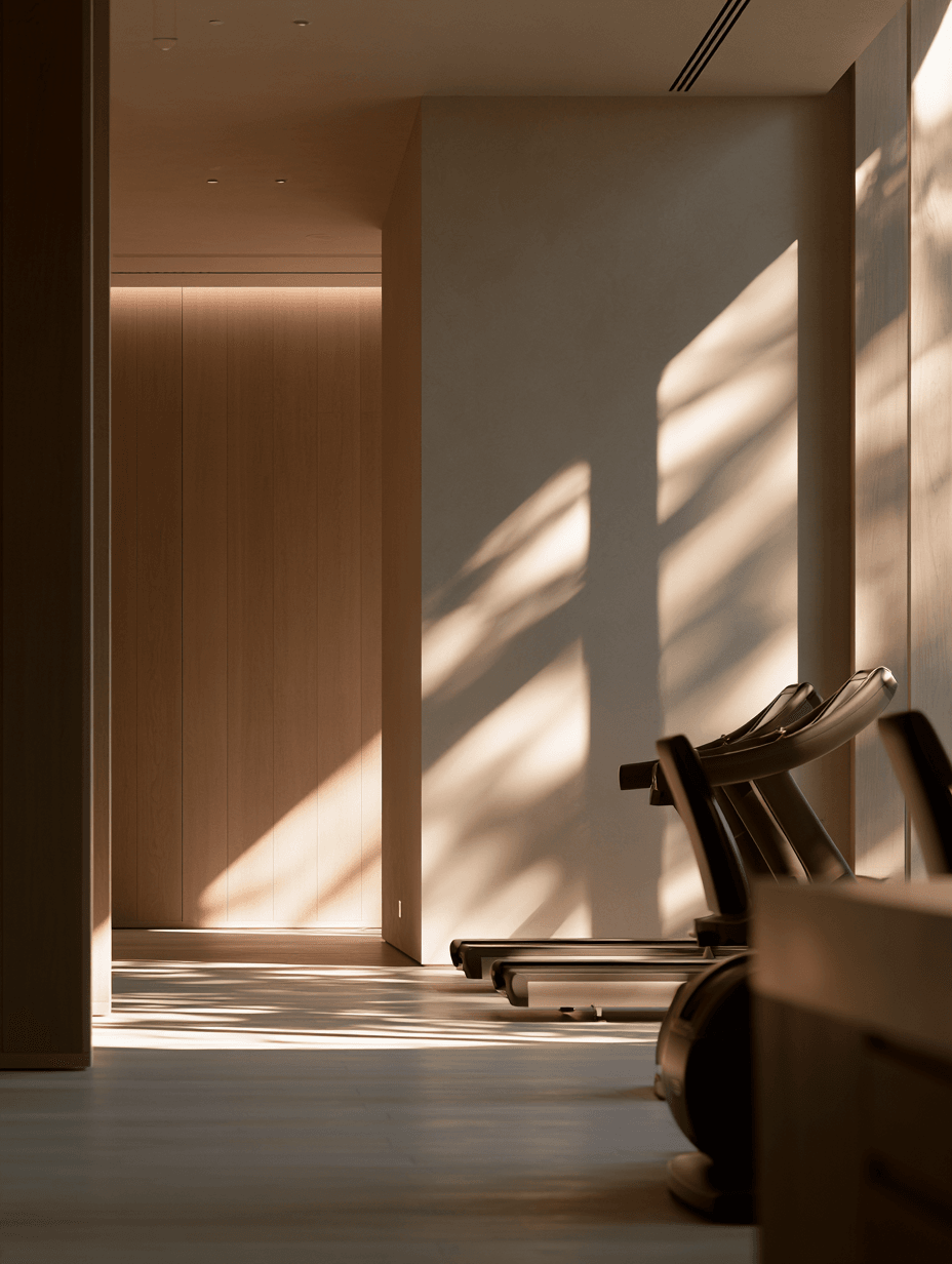 Modern Hotel Gym